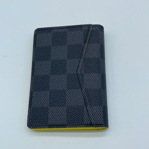 LOUIS VUITTON Graphite Damier Rainbow Print Virgil Abloh Pocket Organizer; NEW - Picture 3 of 8